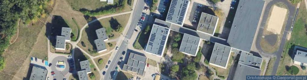 Zdjęcie satelitarne IV Liceum Ogólnokształcące Im. Kazimierza Wielkiego