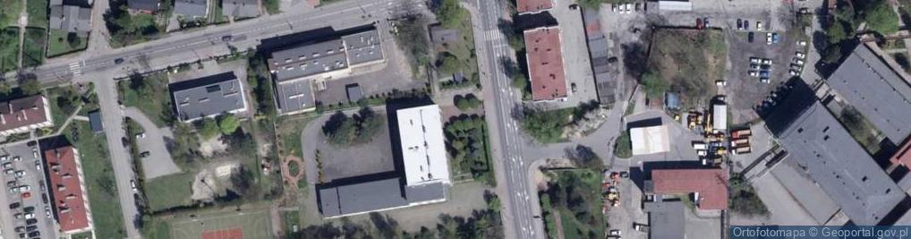 Zdjęcie satelitarne IV Liceum Ogólnokształcące Im. Mikołaja Kopernika W Rybniku