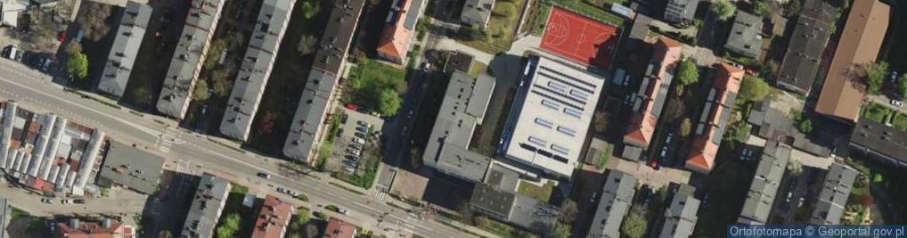 Zdjęcie satelitarne IV Liceum Ogólnokształcące Im.stanisława Maczka