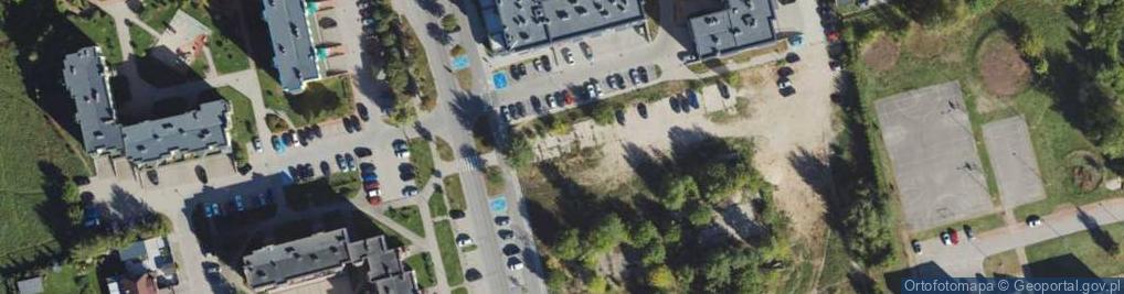 Zdjęcie satelitarne IV LO w ZS nr 3