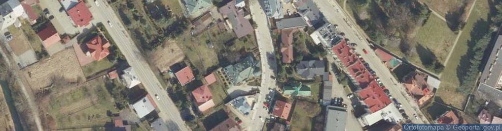 Zdjęcie satelitarne Katolickie Liceum Ogólnokształcące Im. Ks. Bronisława Markiewicza W Krośnie