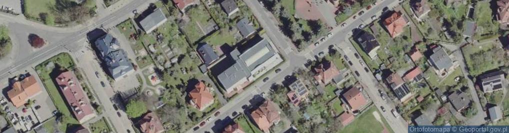 Zdjęcie satelitarne Katolickie Liceum Ogólnokształcące W Żarach
