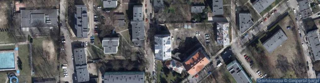 Zdjęcie satelitarne Liceum Ekonomiczne dla Dorosłych Spółki Edukacyjnej NOBILIS