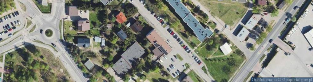 Zdjęcie satelitarne Liceum Ogólnokształcące Centrum Szkoleniowego Wiedza