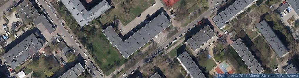 Zdjęcie satelitarne Liceum Ogólnokształcące Dla Dorosłych 'żak' W Warszawie