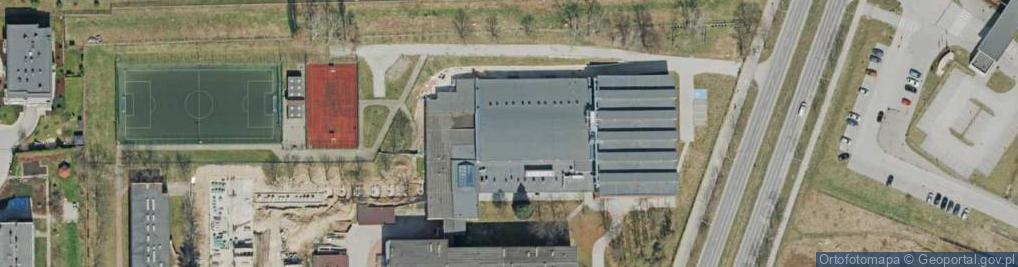 Zdjęcie satelitarne Liceum Ogólnokształcące Dla Dorosłych Edukator W Kielcach