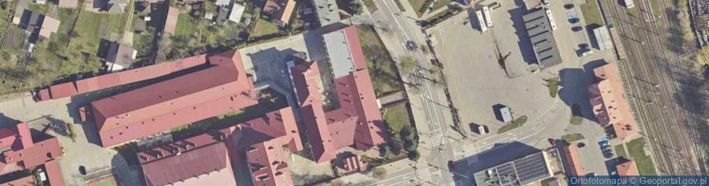 Zdjęcie satelitarne Liceum Ogólnokształcące Dla Dorosłych Nr 2 W Leżajsku
