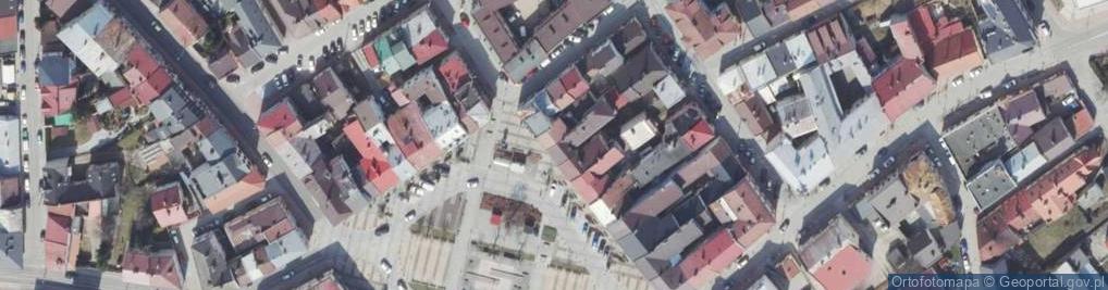 Zdjęcie satelitarne Liceum Ogólnokształcące Dla Dorosłych Sigma W Mielcu