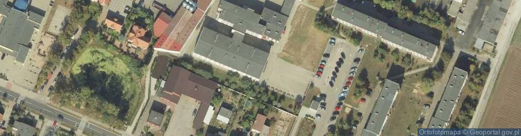 Zdjęcie satelitarne Liceum Ogólnokształcące Dla Dorosłych W Damasławku