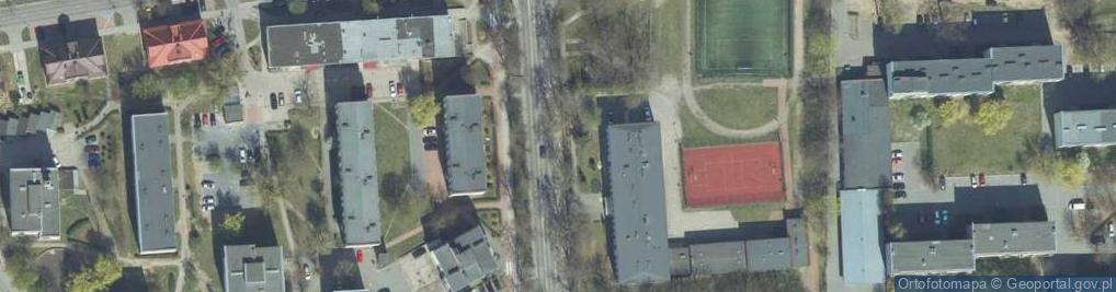 Zdjęcie satelitarne Liceum Ogólnokształcące Dla Dorosłych W Hajnówce