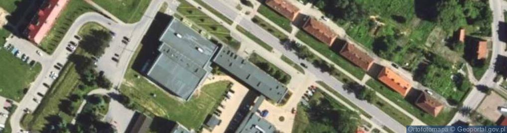 Zdjęcie satelitarne Liceum Ogólnokształcące Dla Dorosłych W Kętrzynie