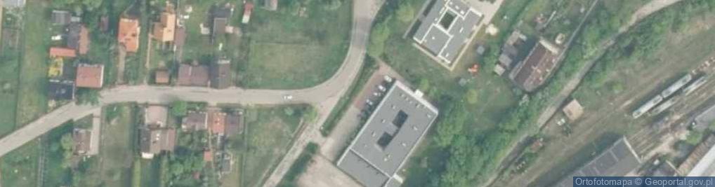 Zdjęcie satelitarne Liceum Ogólnokształcące Dla Dorosłych W Łazach