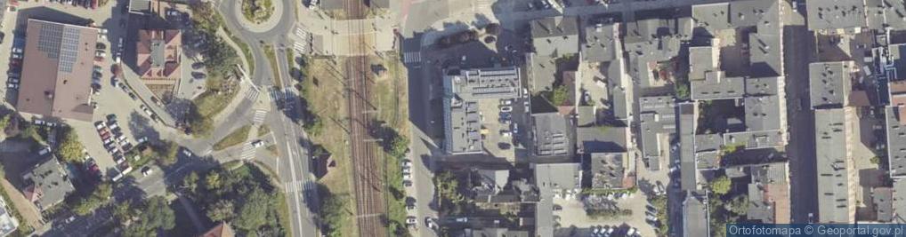 Zdjęcie satelitarne Liceum Ogólnokształcące Dla Dorosłych W Lesznie