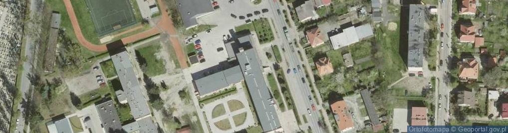 Zdjęcie satelitarne Liceum Ogólnokształcące Dla Dorosłych W Miliczu