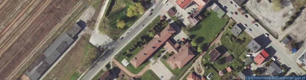 Zdjęcie satelitarne Liceum Ogólnokształcące Dla Dorosłych W Oświęcimiu