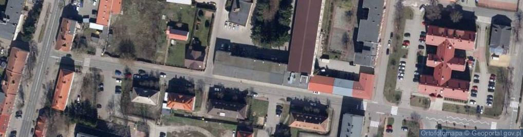 Zdjęcie satelitarne Liceum Ogólnokształcace Dla Dorosłych W Słubicach