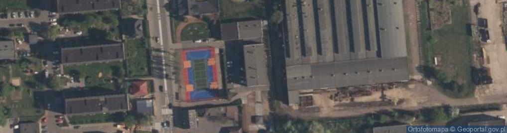 Zdjęcie satelitarne Liceum Ogólnokształcace Dla Dorosłych W Wieluniu