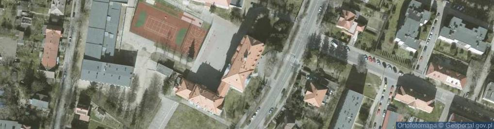 Zdjęcie satelitarne Liceum Ogólnokształcace Dla Dorosłych W Ząbkowicach Śląskich