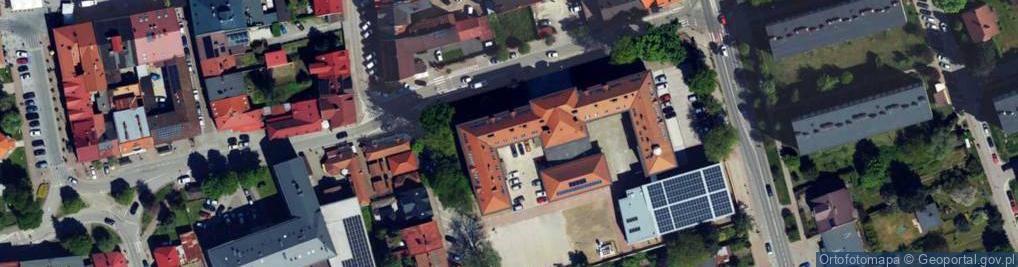 Zdjęcie satelitarne Liceum Ogólnokształcące Dla Dorosłych W Żywcu