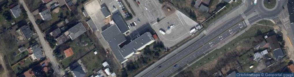 Zdjęcie satelitarne Liceum Ogólnokształcące Dla Dorosłych Zakładu Doskonalenia Zawodowego W Kaliszu