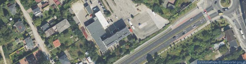 Zdjęcie satelitarne Liceum Ogólnokształcące Dla Dorosłych Zakładu Doskonalenia Zawodowego W Kaliszu