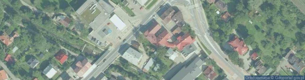 Zdjęcie satelitarne Liceum Ogólnokształcące Dla Dorosłych Zaoczne Im. Ks. Prof. Józefa Tischnera W Limanowej