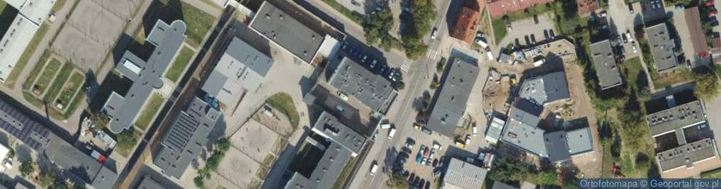 Zdjęcie satelitarne Liceum Ogólnokształcące Dla Dorosłych