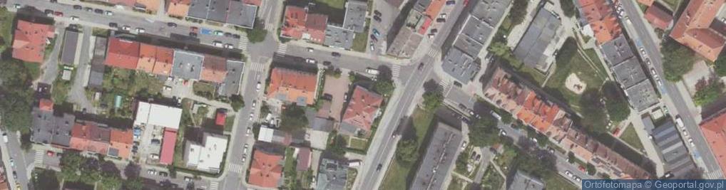 Zdjęcie satelitarne Liceum Ogólnokształcące Dla Dorosłych