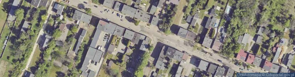 Zdjęcie satelitarne Liceum Ogólnokształcące Dla Dorosłych