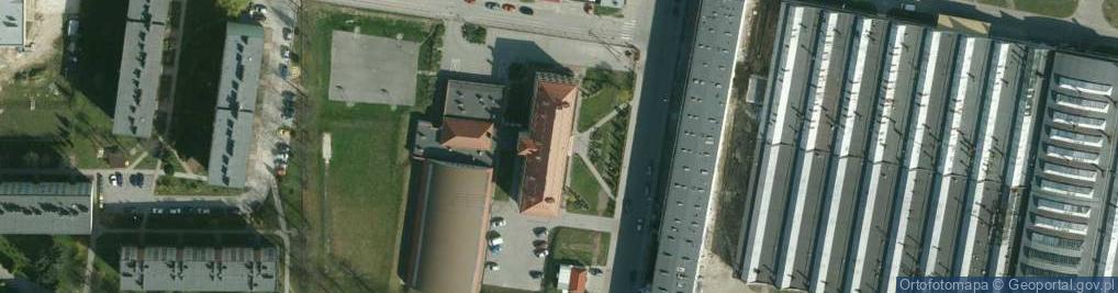 Zdjęcie satelitarne Liceum Ogólnokształcące Im. Ks. Piotra Skargi W Sędziszowie Małopolskim