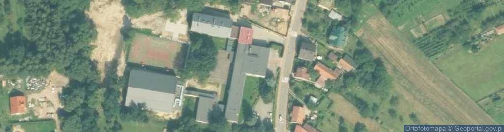 Zdjęcie satelitarne Liceum Ogólnokształcące Im. Marii Skłodowskiej-Curie W Starym Sączu