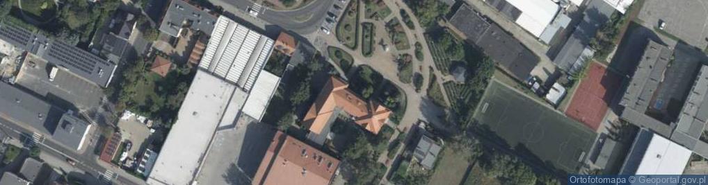 Zdjęcie satelitarne Liceum Ogólnokształcące Im. Powstańców Wielkopolskich W Środzie Wlkp.