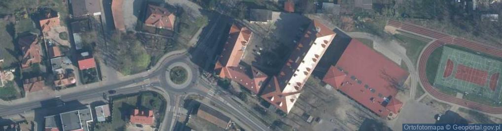 Zdjęcie satelitarne Liceum Ogólnokształcące Im. Stanisława Staszica W Rzepinie