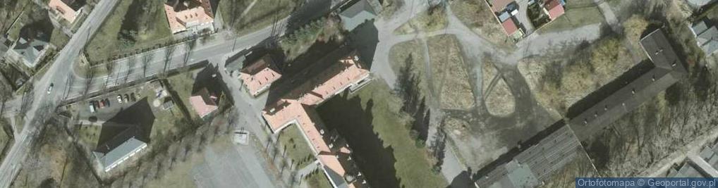 Zdjęcie satelitarne Liceum Ogólnokształcące Im. Władysława Jagiełły W Ząbkowicach Śląskich