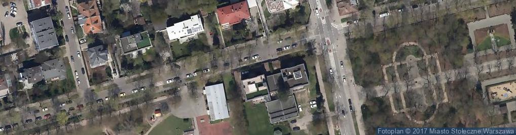 Zdjęcie satelitarne Liceum Ogólnokształcące Niepubliczne nr 37