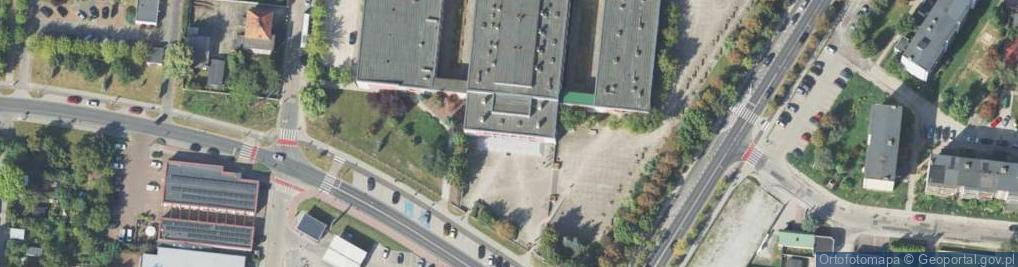Zdjęcie satelitarne Liceum Ogólnokształcące Spółdzielni Oświatowej