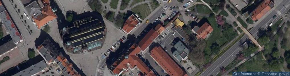 Zdjęcie satelitarne Liceum Ogólnokształcące Teb Edukacja Dla Dorosłych W Legnicy