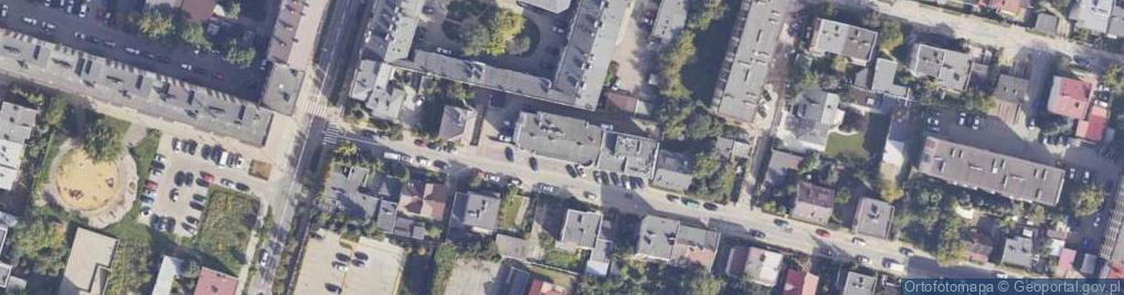 Zdjęcie satelitarne Liceum Ogólnokształcące Towarzystwa Wiedzy Powszechnej W Radomiu