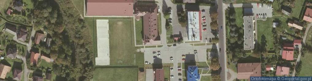 Zdjęcie satelitarne Liceum Ogólnokształcące W Błażowej