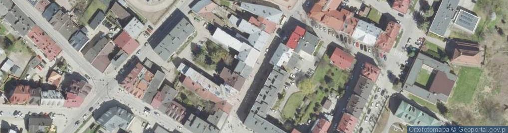 Zdjęcie satelitarne Liceum Ogólnokształcące W Gorlicach