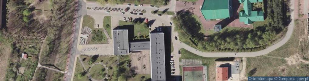 Zdjęcie satelitarne Liceum Ogólnokształcące W Libiążu