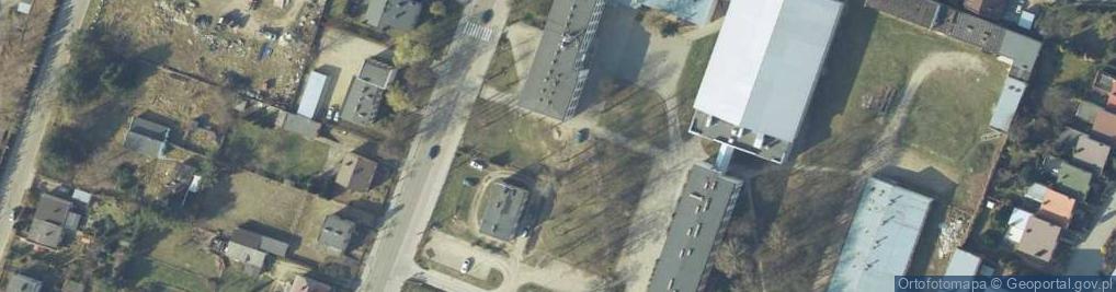 Zdjęcie satelitarne Liceum Ogólnokształcące W Mławie