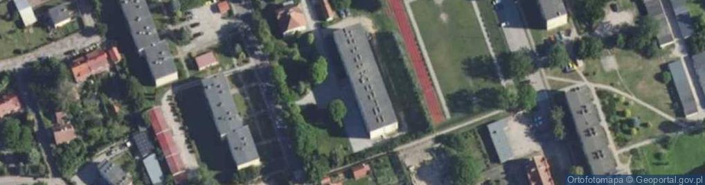 Zdjęcie satelitarne Liceum Ogólnokształcące W Reszlu