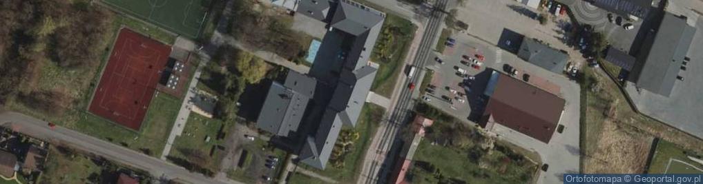 Zdjęcie satelitarne Liceum Ogólnokształcące W Żarkach