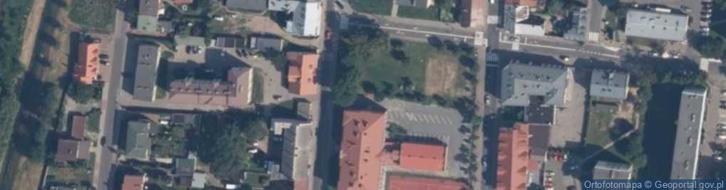 Zdjęcie satelitarne Liceum Ogólnokształcące Z Oddziałami Dwujęzycznymi Im. Tadeusza Kościuszki W Gostyninie