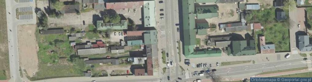 Zdjęcie satelitarne Liceum Ogólnokształcące Zakładu Doskonalenia Zawodowego W Białymstoku Z Siedzibą W Suwałkach