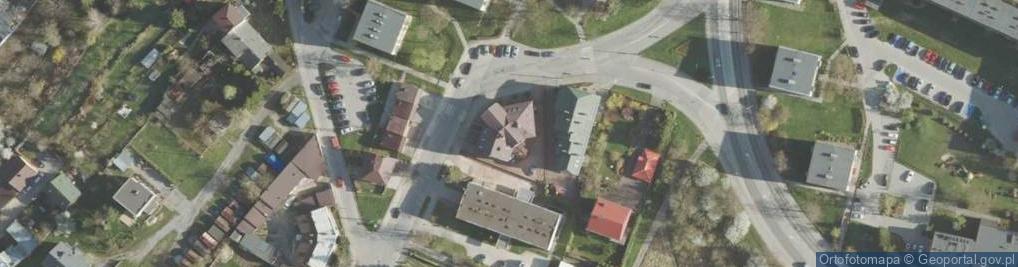 Zdjęcie satelitarne Liceum Ogólnokształcące Żak