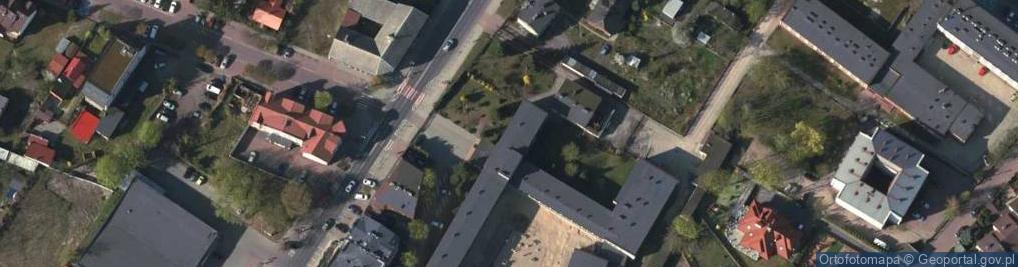 Zdjęcie satelitarne Liceum Plastyczne Im. Elwiro Michała Andriollego