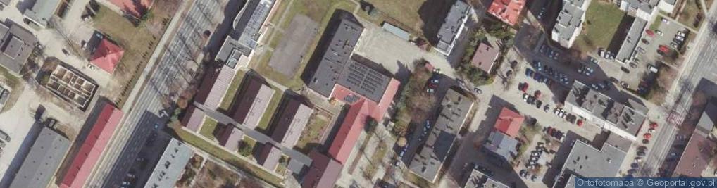 Zdjęcie satelitarne Liceum Plastyczne