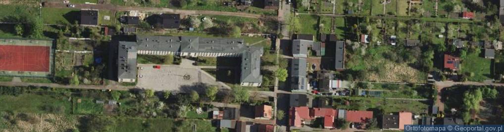 Zdjęcie satelitarne Liceum Plastyczne